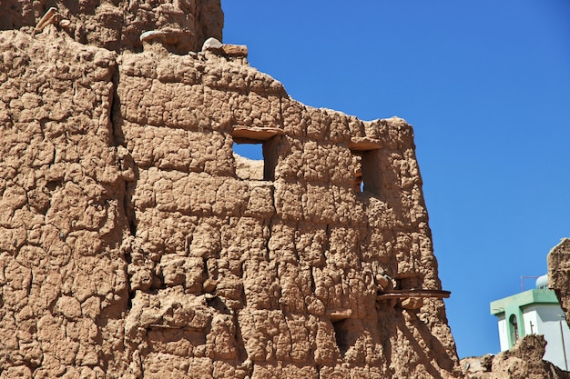 Das arabische Dorf in der Nähe von Najran in der Region Asir in Saudi-Arabien