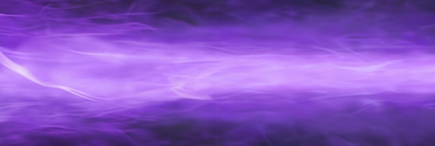 Das bezaubernde Purple Horizon Wide Wispy Smoke Banner