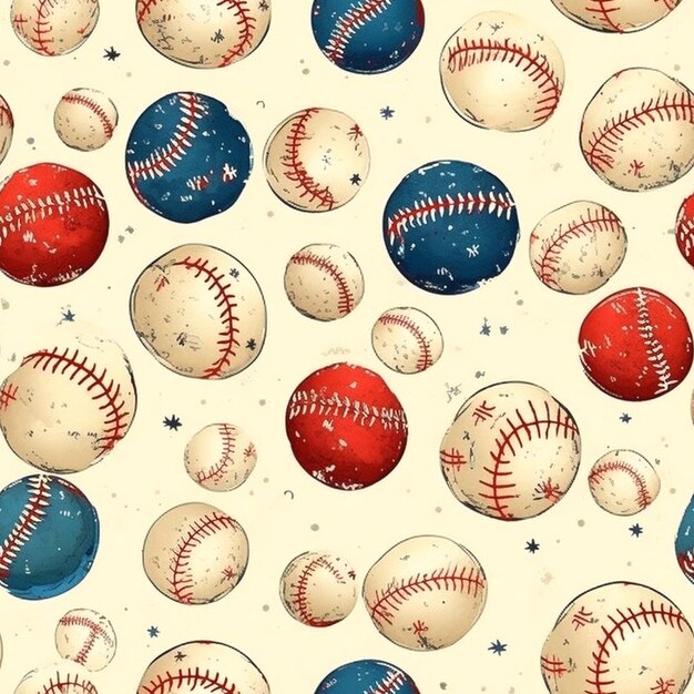 Foto das bild des baseballs