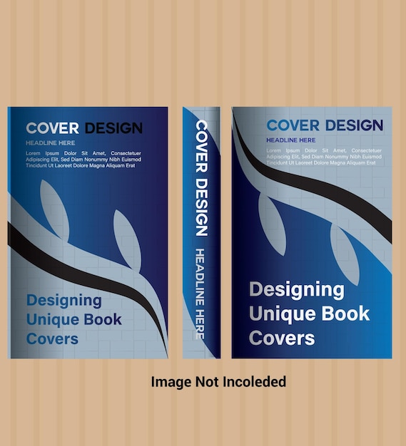 Das Buchcover-Design besteht aus Text und Bildern.