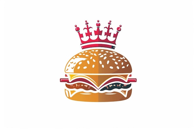 Foto das burger king crown-logo