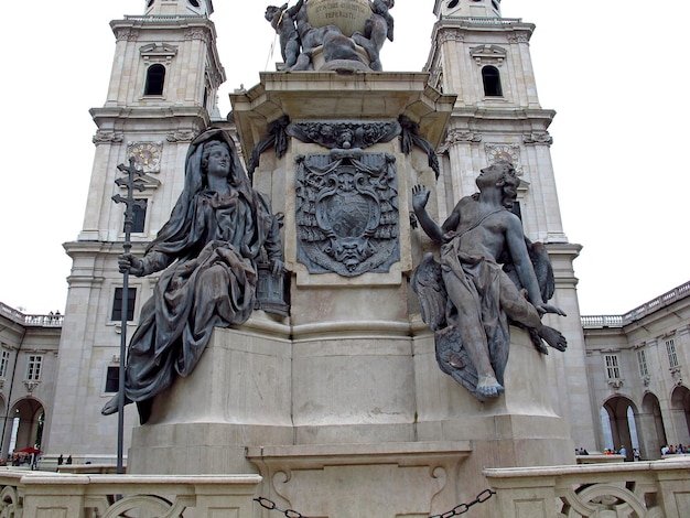 Das Denkmal in Salzburg, Österreich