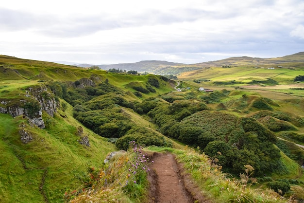 Das Fairy Glen Isle of Skye Schottland II