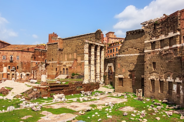 Das Forum des Augustus in Rom, Italien.