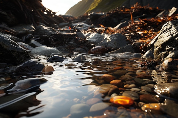 Das Foto von Tranquil Tidepool