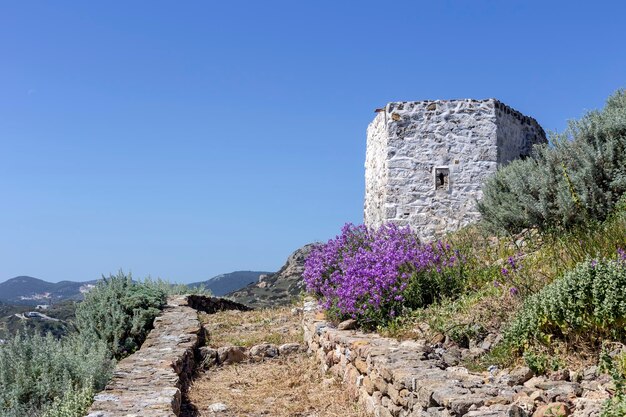 Das Fragment Schloss der Insel Skyros Griechenland