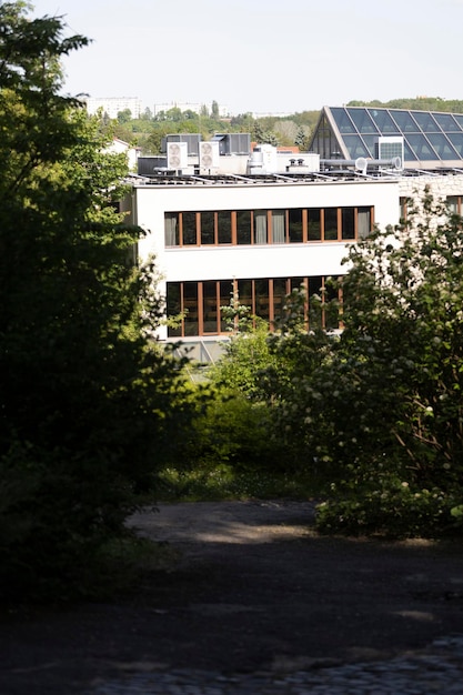 Das Gebäude, in dem sich die Herberge befindet