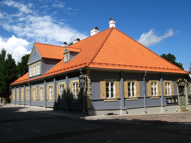 Foto das gebäude in tartu estland