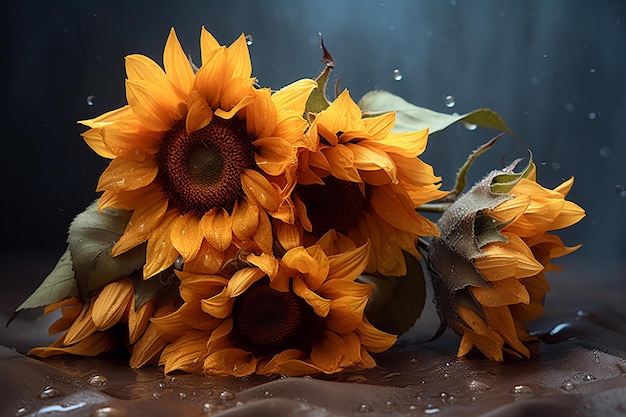 Das Geheimnis der rätselhaften Sonnenblumen in Blüte