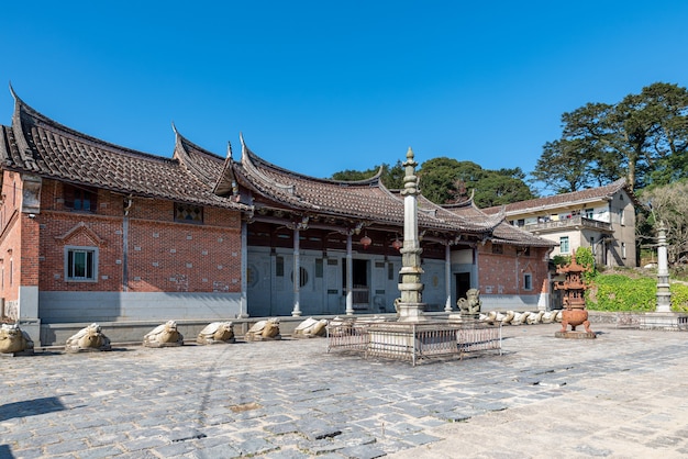 Das Gesamterscheinungsbild traditioneller chinesischer buddhistischer Tempel