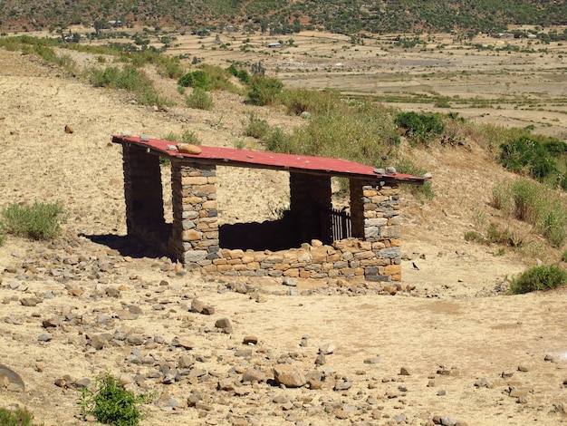 Das Grab in der Stadt Axum, Äthiopien