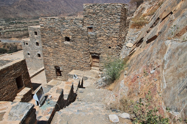 Das historische Dorf Al Ain in Saudi-Arabien