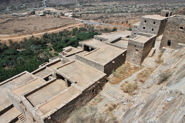 Das historische Dorf Al Ain in Saudi-Arabien