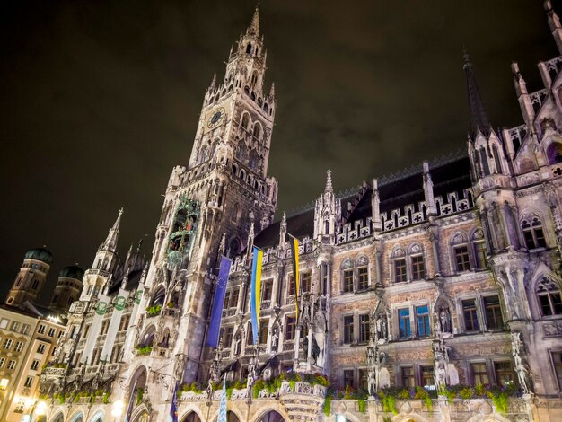 Das historische Rathaus von München