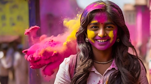 Das indische Fest Holi