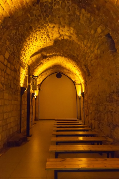 Das Innere der Festung Akko