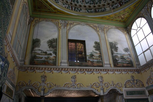 Foto das innere der hagia sophia-moschee