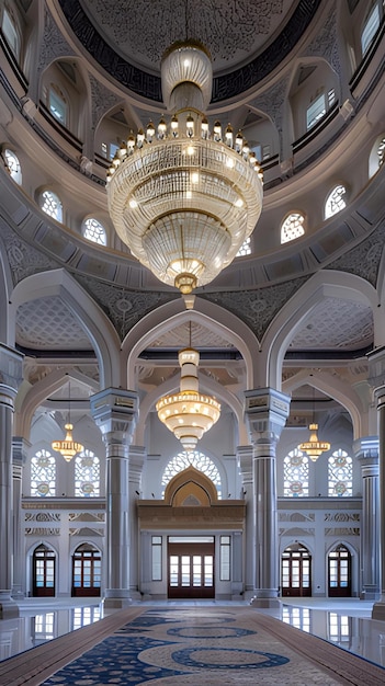 Foto das innere der moschee