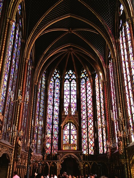 Das Innere der Sainte-Chapelle