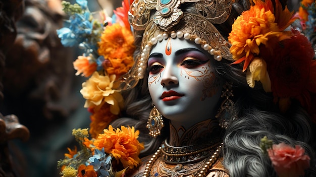 Das Janmashtami-Festival mit Lord Krishna