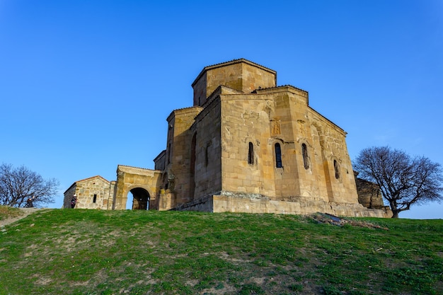 Das Jvari-Kloster ist das georgisch-orthodoxe Kloster in der Nähe von Mtskheta Georgia