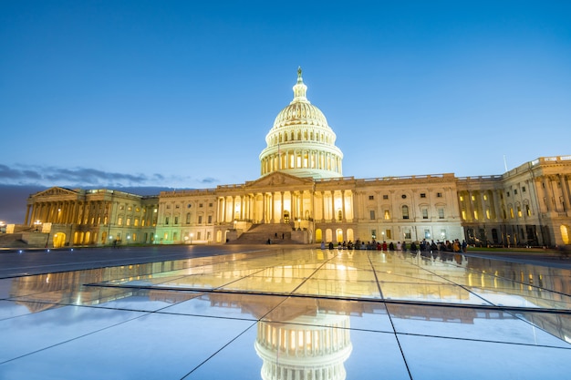 Das Kapitol der Vereinigten Staaten in Washington DC, Vereinigte Staaten von Amerika