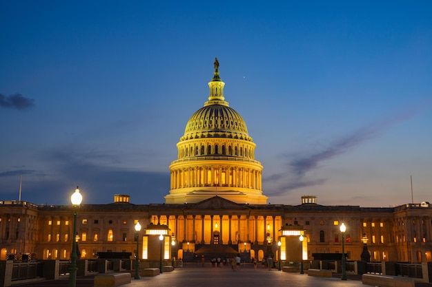 Das Kapitolsgebäude in Washington D.C.