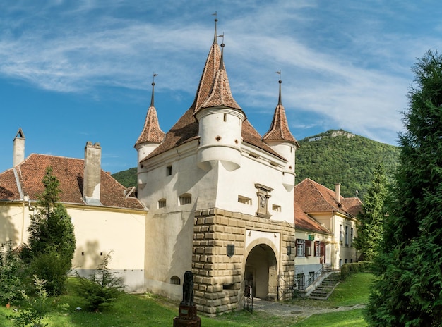 Das Katharinentor in der Altstadt Brasov Siebenbürgen Rumänien