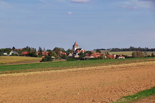 Das kleine Dorf in Bayern, Deutschland