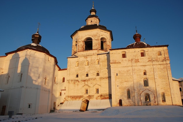 Das Kloster KirilloBelozersky im Winter