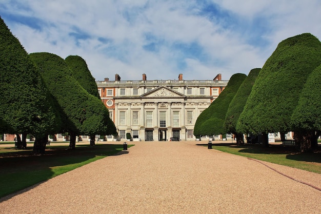Das königliche Schloss Hampton Court England UK