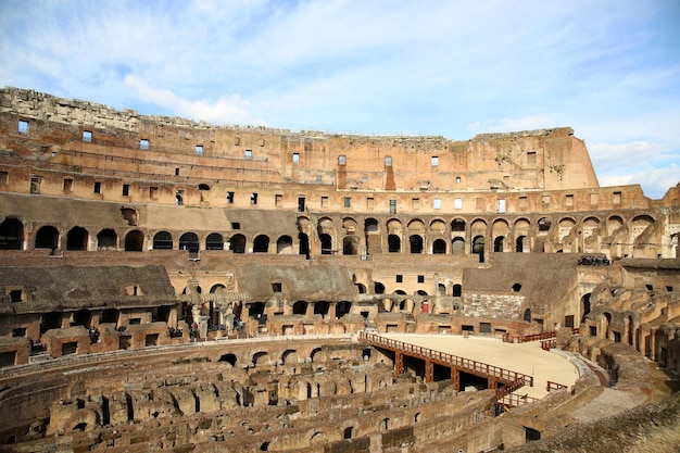 Das Kolosseum in Rom Italien