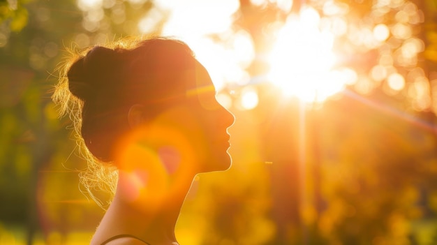 Das Konzept der psychischen Gesundheit Glück Freude positives Denken gute Gedanken im Kopf haben