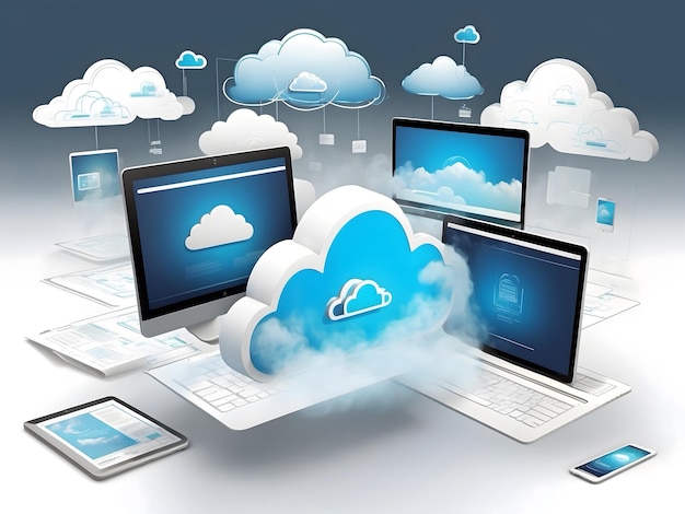 Das Konzept des Cloud Computing und der Ferndatenspeicherung