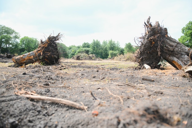 Das Konzept des Naturschutzes Entwaldung