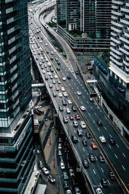 Das Leben ist eine Autobahn.