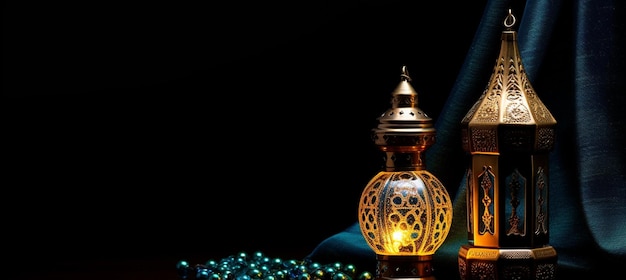 Das muslimische Fest des heiligen Monats Ramadan Kareem Schöner Hintergrund