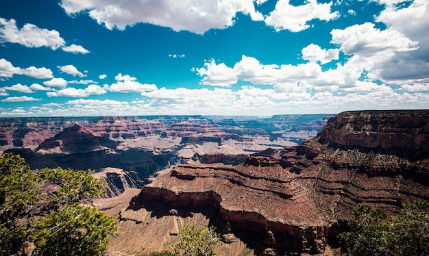 Das Nationaldenkmal des Grand Canyons Arizona USA