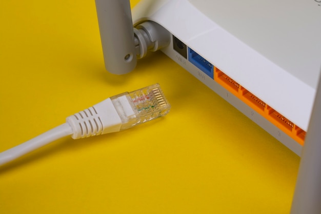 Das Netzwerkkabel ist vom Router getrennt