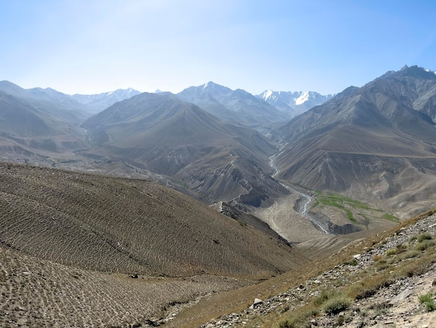 Das Pamir-Gebirge auf afghanischem Boden