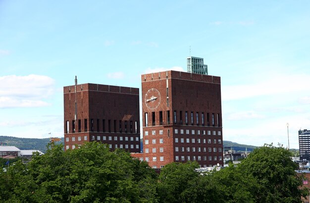 Das Rathaus in Oslo Norwegen