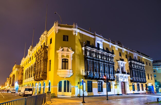 Das Rathaus von Lima in Peru