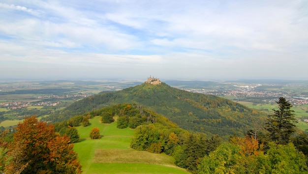 Das Schloss Hohenzollern Baden-Württemberg Deutschland Europa