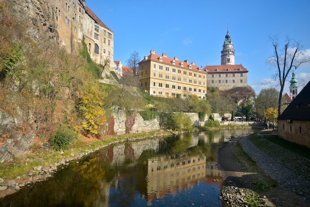 Das Schloss im tschechischen Krumlov