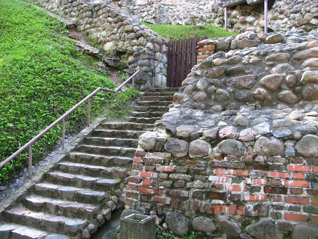 Das Schloss in der Stadt Vilnius Litauen