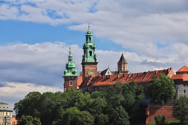 Das Schloss in Krakau Polen