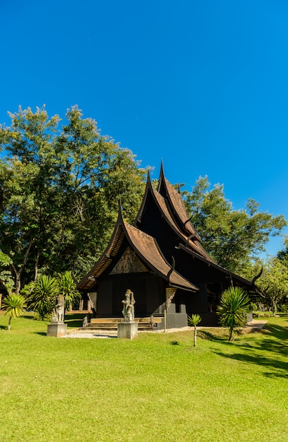 das Schwarze Haus, bekannt als Ban Dam oder Baandam Museum