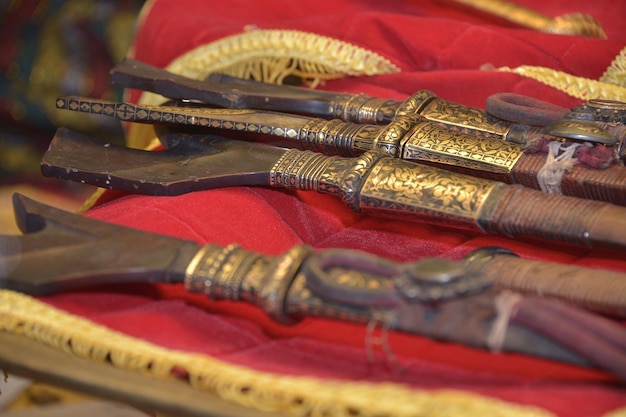 Das Schwert des traditionellen Herrschers des Knochenkönigs