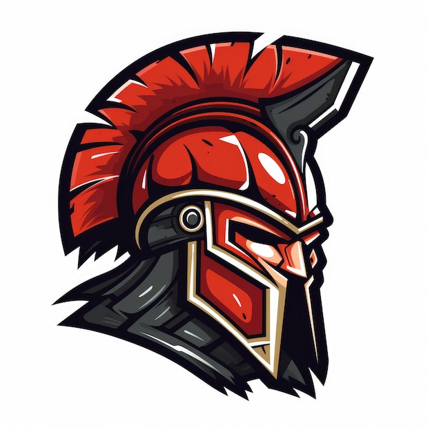 Das Spartan Warrior Logo wurde von KI generiert.