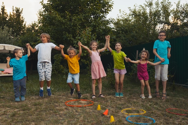 Das sportliche Event für Kids im Hinterhof